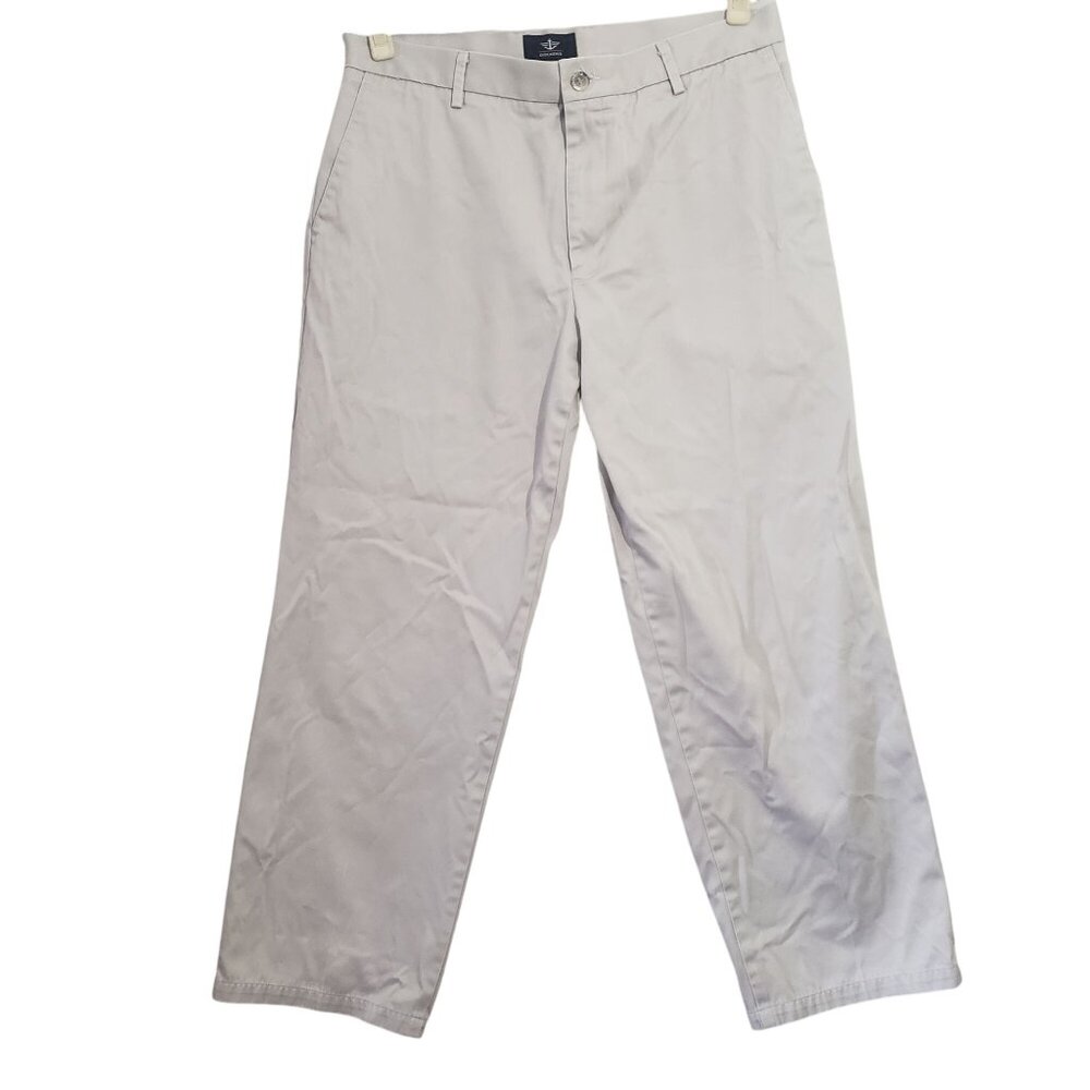 Dockers Mens Classic Fit Khaki Pants 34x29‎ 100% Cotton Business Casual Office